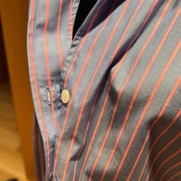 Striped Button-Up Shirt - Picture 5 of 6